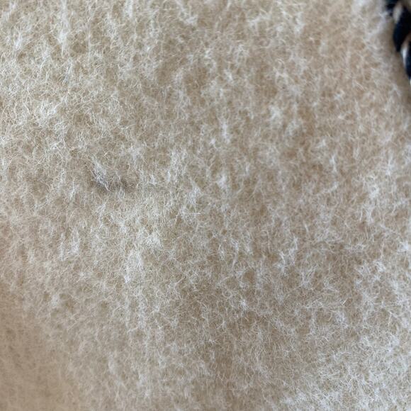 Lalavon Fuzzy Full Zip Jacket Cream White Womens Size Large - Picture 7 of 8